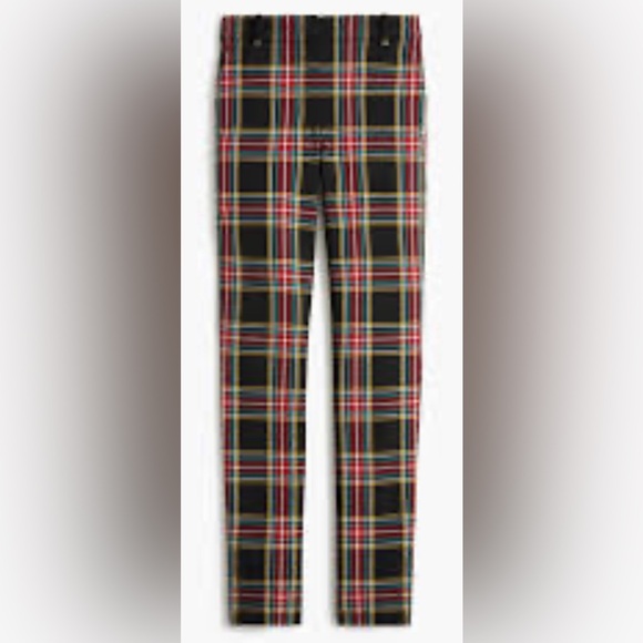 J. Crew Pants - J Crew Ruby Tartan Plaid Pants size 4